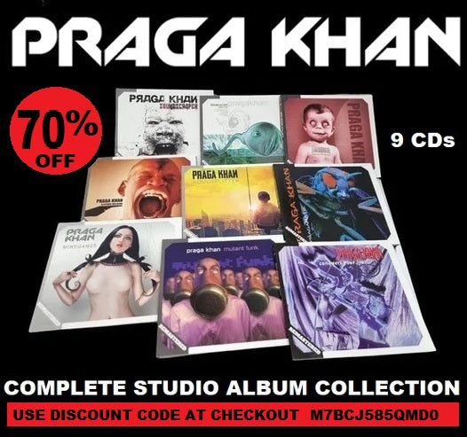Praga Khan - The Complete Studio Album Collection at 70% OFF