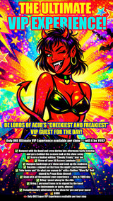 LORDS OF ACID IN ALBUQUERQUE (NM) - LOA'S GUEST OF HONOR -  THE ULTIMATE VIP EXPERIENCE (2 PPL)