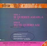 Guillermo Vilas - Si Quieres Amarla (produced by Praga Khan) Vinyl 12" record